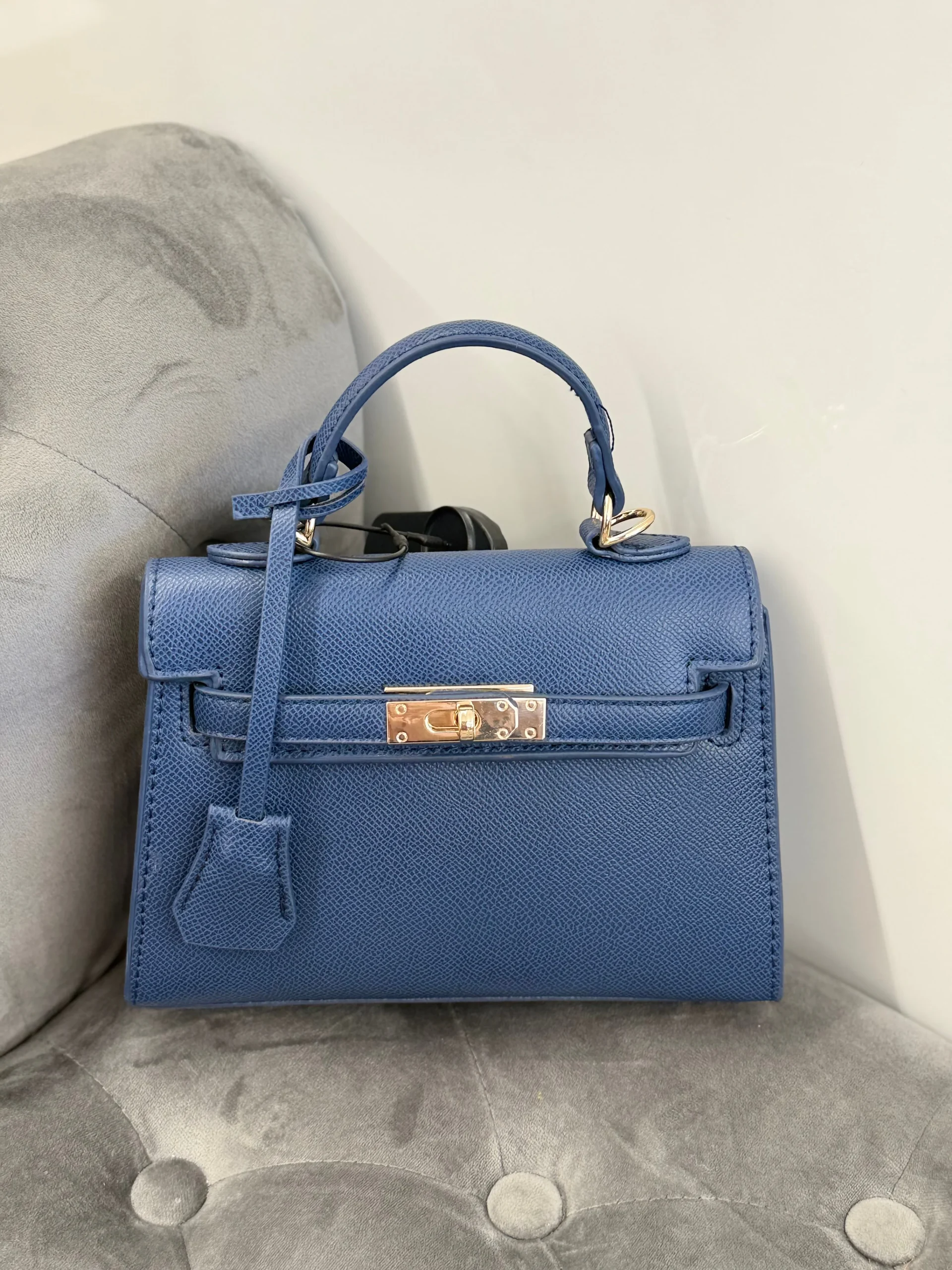 Borsa con tracolla tinta unita Small - immagine 2