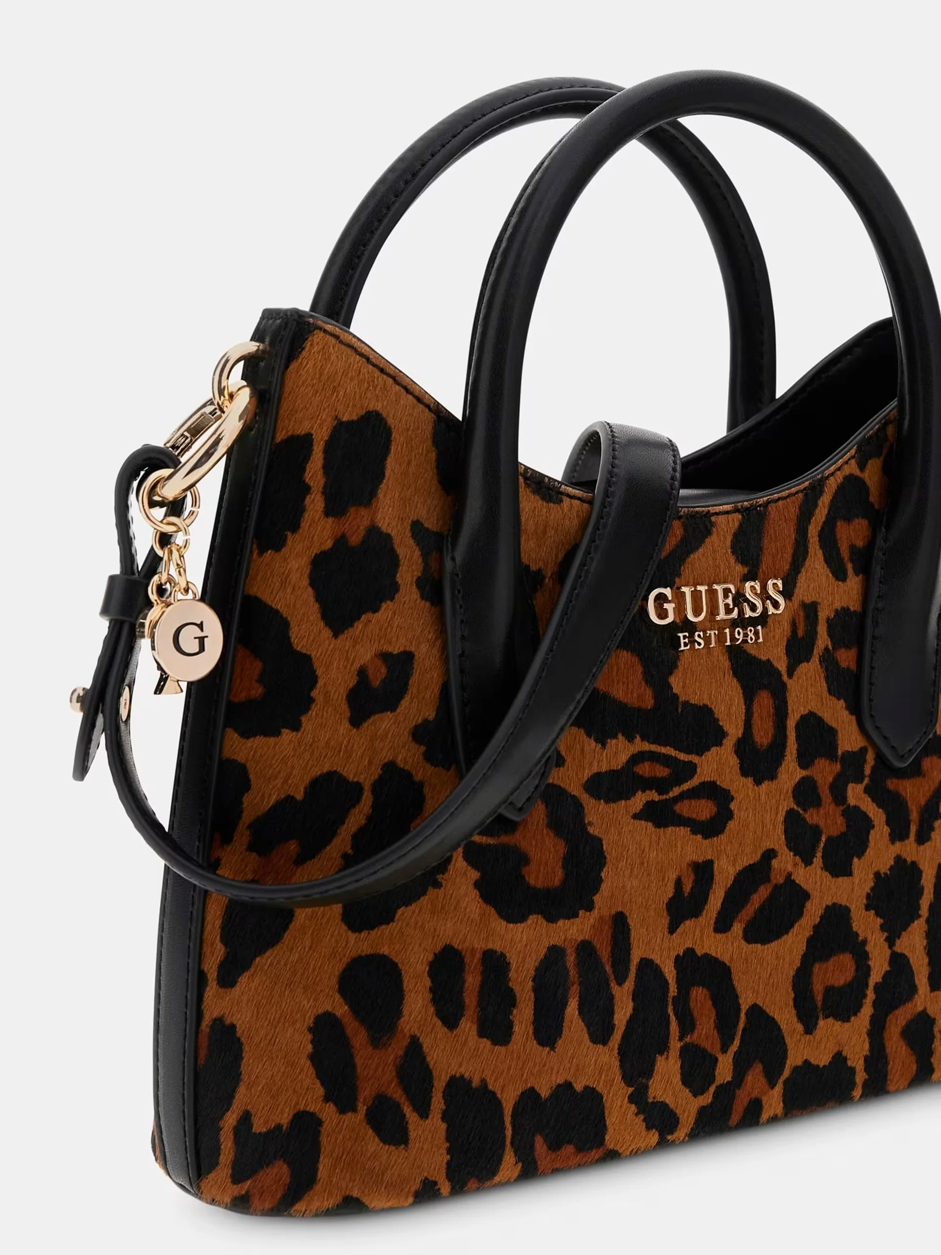 Guess Borsa mano Donna Leopardato Hwlo75 29760 Domitilla - immagine 5